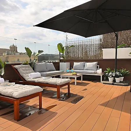 Apartment Incredible Penthouse With Jacuzzi In The Center, Unique In The Area Barcelona